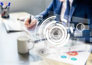 办公的人办公工作