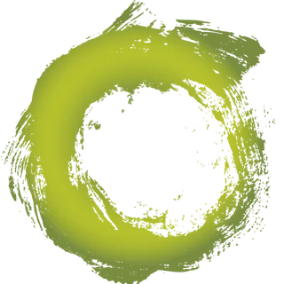 青色绘画水墨印迹少儿兴趣班