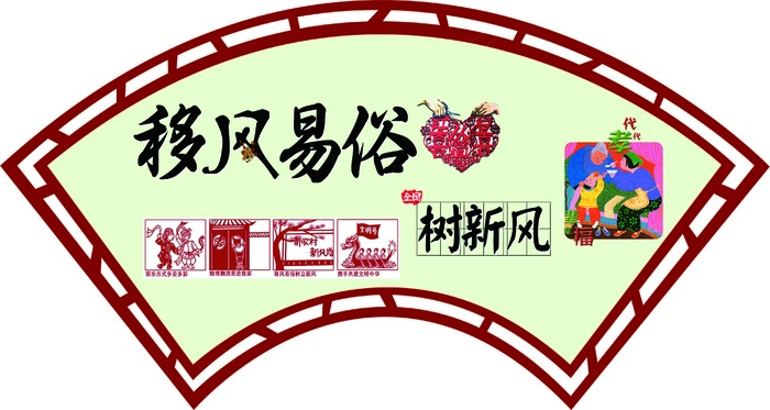 移风易俗展板