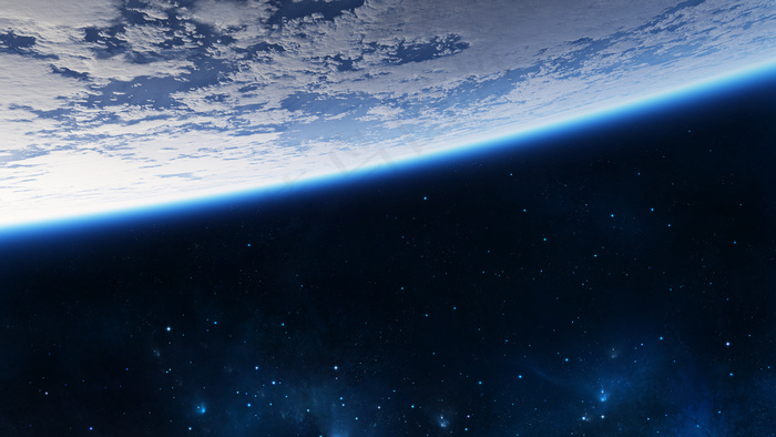星球在宇宙中
