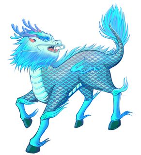 手绘山海经上古神兽夫诸凤凰麒麟青龙白虎朱雀玄武插画PSD素材 手绘山海经上古神兽夫诸凤凰麒麟青龙白虎朱雀玄武插画PSD素材