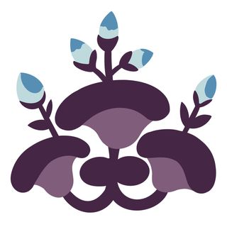 复古中国风国潮敦煌花纹花草插画手绘装饰小元素PSD素材