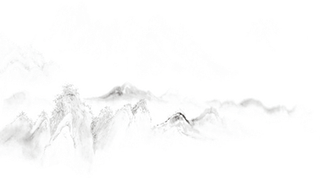 古风素材-水墨山水素材png免扣