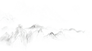 古风素材-水墨山水素材png免扣