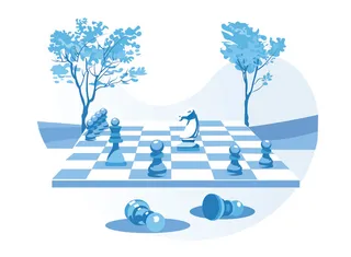 扁平化人物场景办公互联网等距ai矢量设计网页海报UI素材插画