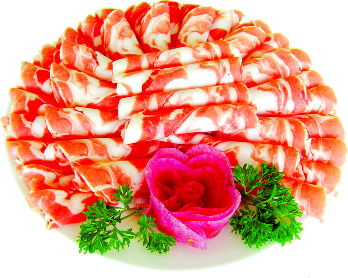 火锅配菜之羊肉卷