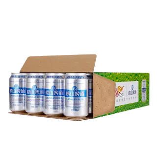 崂山 (13)啤酒超市商品白底图免抠实物摄影png格式图片透明底