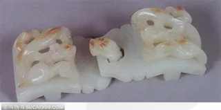 中华传统玉器-精美的玉锁