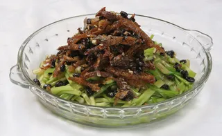 豆豉鲮鱼水芹菜