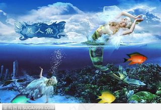 唯美艺术深海美人鱼