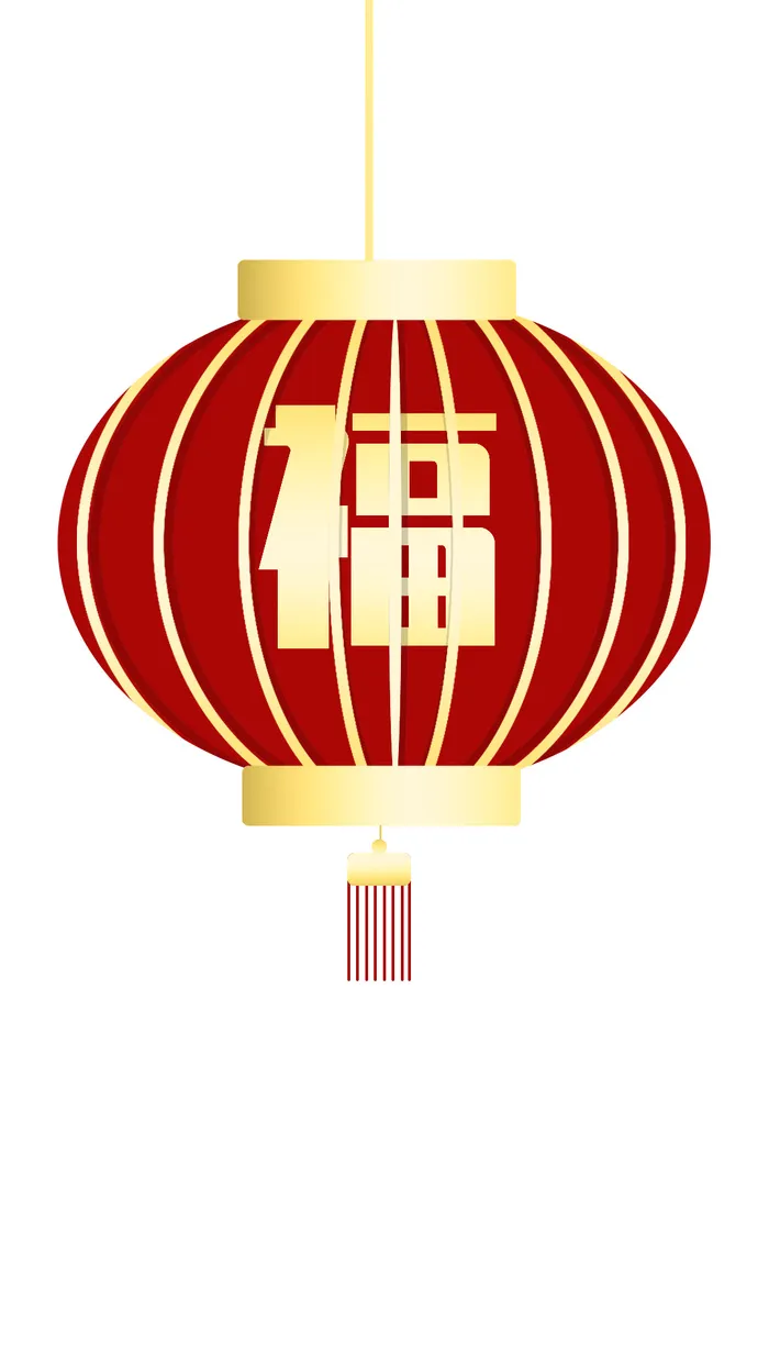 新春佳节灯笼素材psd模版下载