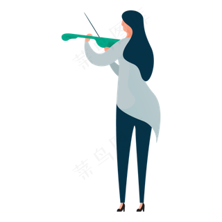 音乐人物免抠图