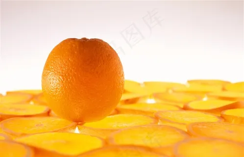 切片的橙子摄影 切片的橙子摄影