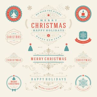 圣诞节装饰元素