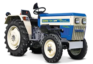 现代农业蓝色拖拉机