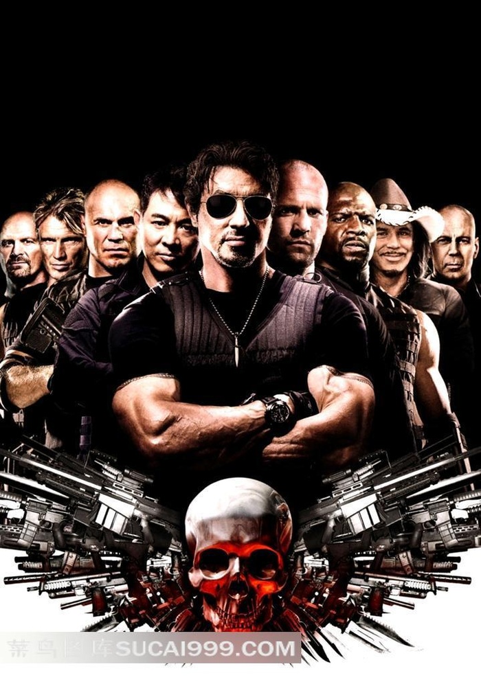 敢死队群雄与骷髅头