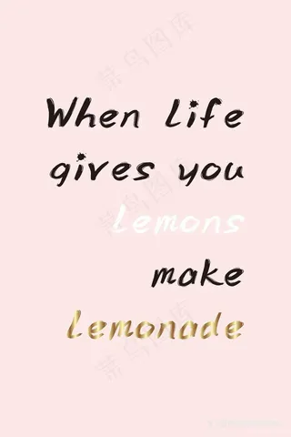 矢量英文时尚插画