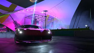 彩色科技汽车高清背景