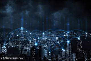 夜色城市虚拟科技