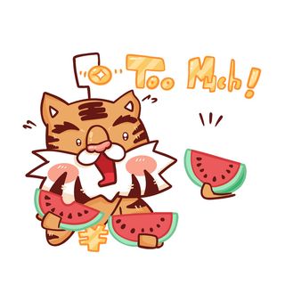 PNG免扣2022虎年新年春节元旦卡通老虎形象图片插画PSD设计素材