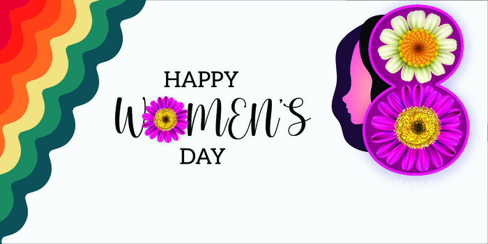 三八妇女节女神节背景eps,ai矢量模版下载