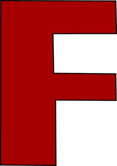 字母F PNG免抠(387x550)