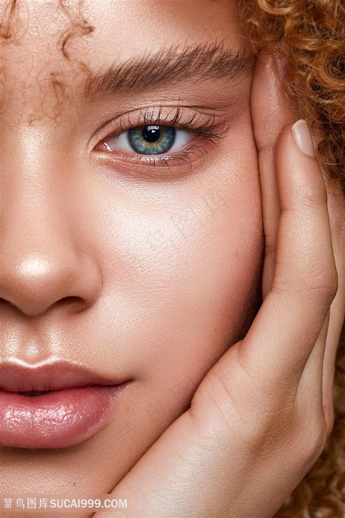 化妆品模特美容