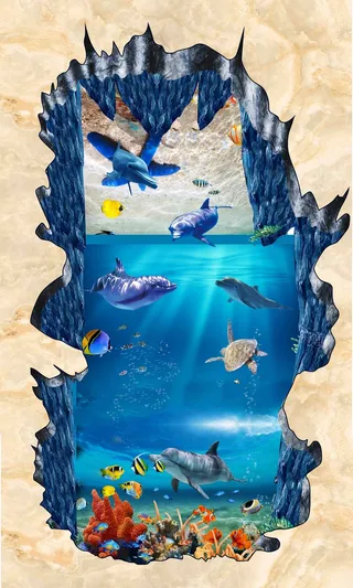 海底世界3D地画