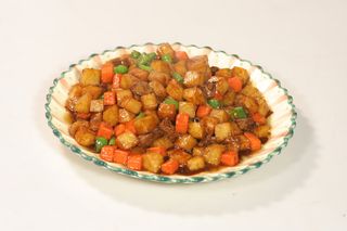 鸡肝小土豆16元