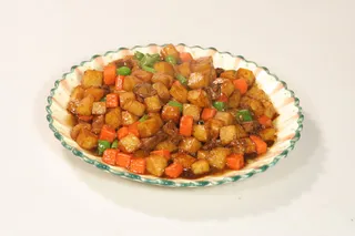 鸡肝小土豆16元