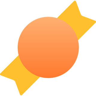 糖果简笔画元素