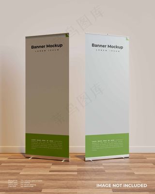 易拉宝样机 易拉宝效果图