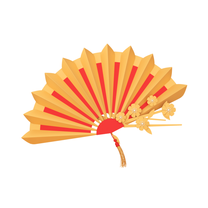 新年元素素材红色喜庆新春兔年