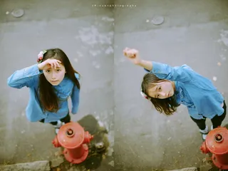 摄影图片人物美女模特照片