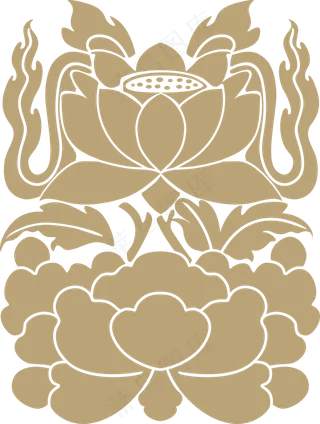 中国风传统吉祥寓意图案古代喜庆祥瑞纹样纹饰PNG免抠