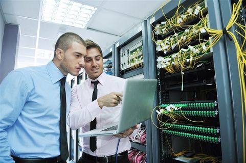 数控中心机房内景