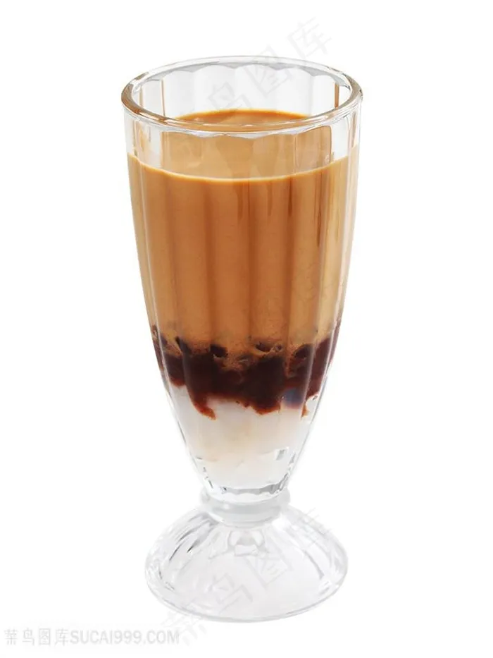 红豆奶茶冷饮饮料图片（PNG免抠图）
