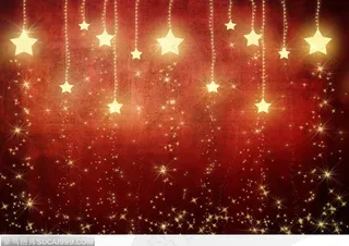 星光闪烁的圣诞背景