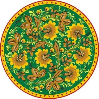 中式传统花朵纹样