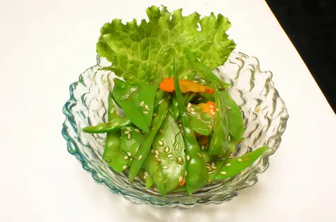 芝麻拌荷兰豆  芝麻拌荷兰豆
