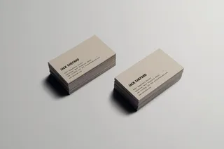 名片样机设计素材