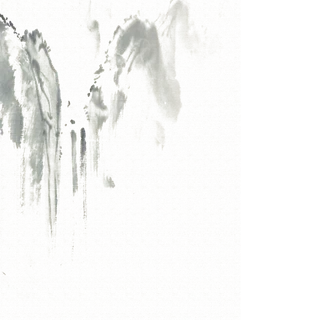 山水画素材中国风水墨画素材元素中国画