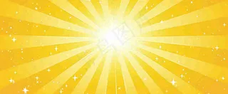 黄色渐变旋转光晕