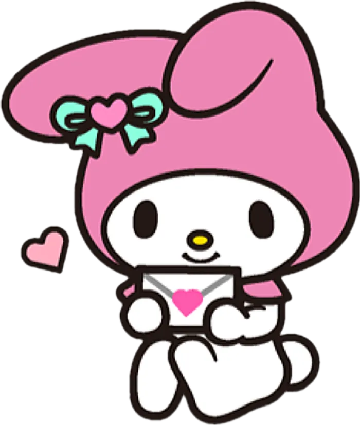 粉色兔耳兔子