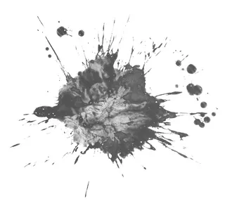 水迹飞溅圆形的