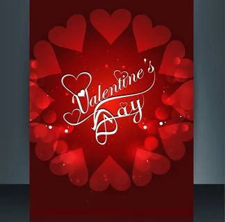 2.14情人节红心玫瑰背景