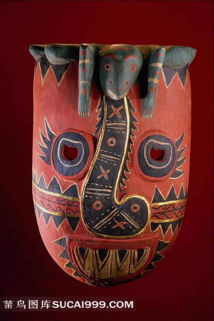 精致的人物面具高清素材