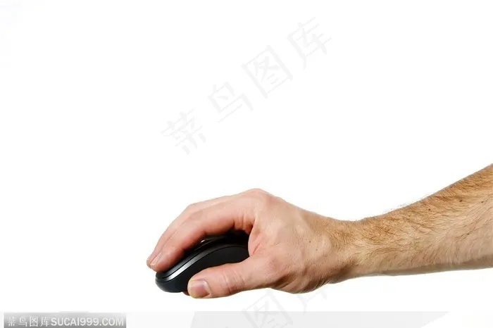 手势喻意-握住鼠标