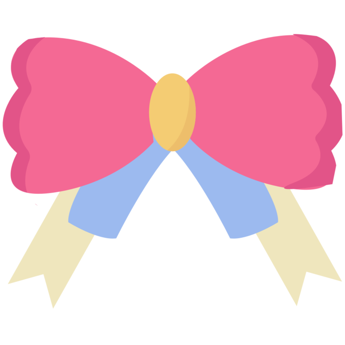 粉色蝴蝶结
