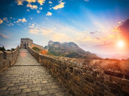 中国长城风景图片